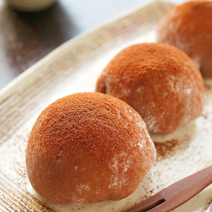 ショコラの生クリーム大福 レシピ 作り方 By ぷう Pou 楽天レシピ